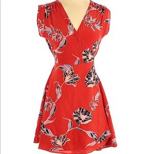 yumi kim lexey silk wrap dress